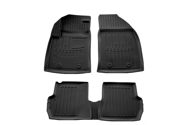 Πατακιa Λαστιχο Σε Σκαφη Me Koymπωματα Για Ford Fiesta 5D 2002-2008 Race Axion - 5 Τεμ.
