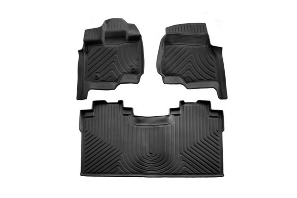 Πατακιa Λαστιχο Σε Σκαφη Me Koymπωματα Για Ford F-150 Crew Cab 4D 2014-2021 Race Axion - 3 Τεμ.