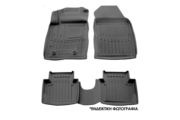 Πατακιa Λαστιχο Σε Σκαφη Me Koymπωματα Για Ford Explorer Vi U625 5D 2020+ Race Axion - 4 Τεμ.