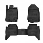 Μαρκε Πατακια Σε Σκαφη Tpe Λαστιχο Για Ford Ranger 2D 2011+ΣΕ Μαυρο Χρωμα Novline - 4 ΤΕΜ.