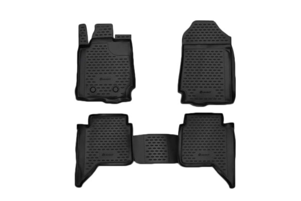 Μαρκε Πατακια Σε Σκαφη Tpe Λαστιχο Για Ford Ranger 2D 2011+ΣΕ Μαυρο Χρωμα Novline - 4 ΤΕΜ.