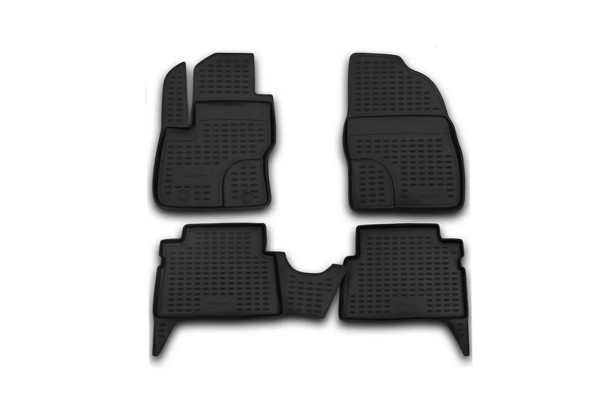 Μαρκε Πατακια Σε Σκαφη Tpe Λαστιχο Για Ford Kuga 5D 2008+ΣΕ Μαυρο Χρωμα Novline - 4 ΤΕΜ.