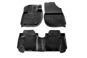 Πατακιa Λαστιχο Σε Σκαφη Me Koymπωματα Για Honda HR-V 5D 2021+ Race Axion - 4 Τεμ.