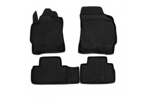 Hyundai Coupe 10/2001 - 08/2009 Μαρκε Πατακια Σε Σκαφη Novline (ΜΑΥΡΟ) - 4 ΤΕΜ.