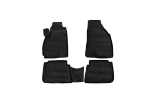 Μαρκε Πατακια Σε Σκαφη Tpe Λαστιχο Για Hyundai Santa Fe 01/2001-02/2006ΣΕ Μαυρο Χρωμα Novline - 4 ΤΕΜ.