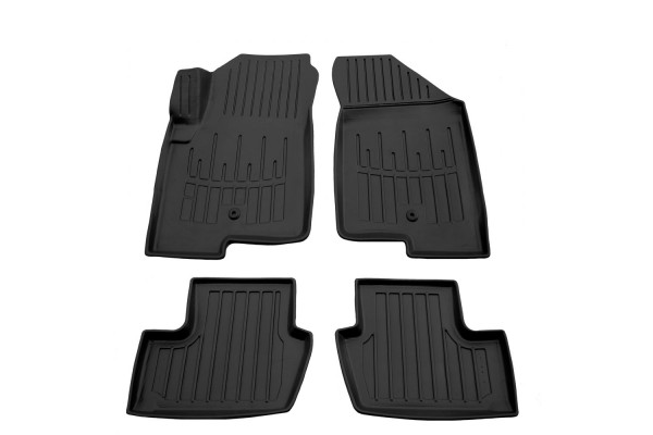 Πατακιa Λαστιχο Σε Σκαφη Me Koymπωματα Για Jeep Compass 5D 2006-2016 Race Axion - 4 Τεμ.