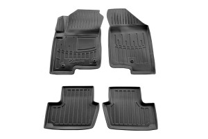 Πατακιa Λαστιχο Σε Σκαφη Me Koymπωματα Για Jeep Compass 5D 2006-2016 Race Axion - 4 Τεμ.