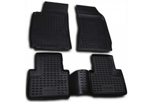 Landrover Discovery 3 10/2004-08/2009 Μαρκε Πατακια Σε Σκαφη Tpe Λαστιχο Σε Μαυρο Χρωμα Novline - 4 ΤΕΜ.