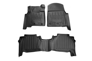 Πατακιa Λαστιχο Σε Σκαφη Me Koymπωματα Για Lexus Lx URJ200 5D 2008-2021 Race Axion - 3 Τεμ.