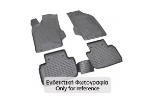 Mazda 2 2007-2014 ΠΑΤ.ΜΑΡΚ.ΛΑΣΤΙΧΟ Σκαφακια (ΜΑΥΡΑ) - 4 ΤΕΜ.