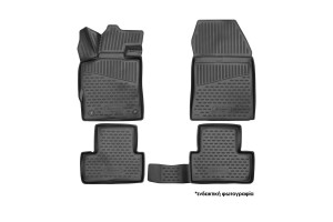 Μαρκε Πατακια Σε Σκαφη Tpe Λαστιχο Για Mitsubishi Outlander 2022+ΣΕ Μαυρο Χρωμα Novline - 4 ΤΕΜ.