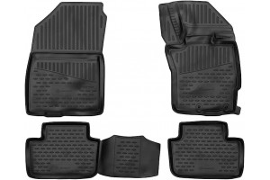 Μαρκε Πατακια Σε Σκαφη Tpe Λαστιχο Για Mitsubishi Eclipse Cross 5D 2017+ΣΕ Μαυρο Χρωμα Novline - 4 ΤΕΜ.