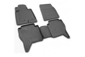 Mitsubishi Pajero 5D 11/2006+ΜΑΡΚΕ Πατακια Σε Σκαφη Novline (ΜΑΥΡΟ) - 4 ΤΕΜ.