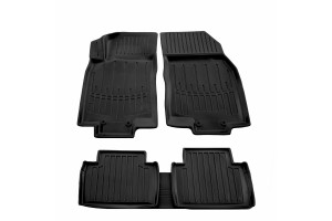 Πατακιa Λαστιχο Σε Σκαφη Me Koymπωματα Για Nissan Rogue T32 5D 2013-2020 / X-TRAIL T32 5D 2014-2020 Race Axion - 5 Τεμ.