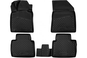 Μαρκε Πατακια Σε Σκαφη Tpe Λαστιχο Για Peugeot 508 2019+ Σε Μαυρο Χρωμα Novline - 4 Τεμ