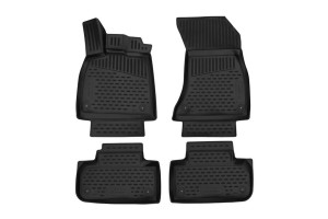 Μαρκε Πατακια Σε Σκαφη Tpe Λαστιχο Για Renault Austral 2022+ 5D Suv Hybrid Σε Μαυρο Χρωμα Novline - 4 Τεμ