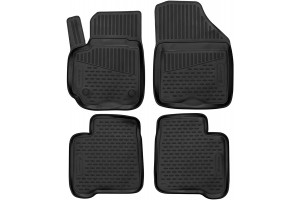 Suzuki Baleno 5D 2015+ Μαρκε Πατακια Σε Σκαφη Tpe Λαστιχο Σε Μαυρο Χρωμα Novline - 4 ΤΕΜ.