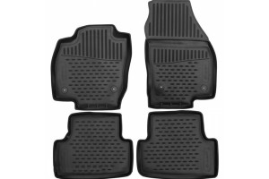 Suzuki Swift 5D 2016+ Μαρκε Πατακια Σε Σκαφη Tpe Λαστιχο Σε Μαυρο Χρωμα Novline - 4 ΤΕΜ.