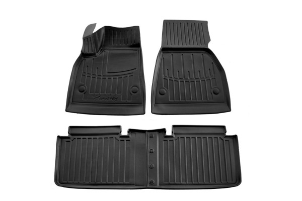 Πατακιa Λαστιχο Σε Σκαφη Me Koymπωματα Για Tesla Model S 5D 2012-2021 Race Axion - 4 Τεμ.