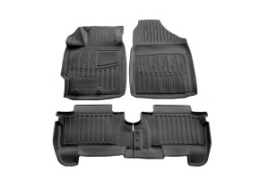 Πατακιa Λαστιχο Σε Σκαφη Me Koymπωματα Για Toyota Yaris 5D 2006-2011 Race Axion - 5 Τεμ.