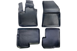 Dacia Lodgy 2012+ Πατakia Μαρκe Λαστιχο Σκαφακια (ΜΑΥΡΟ) Perflex -4 ΤΕΜ.