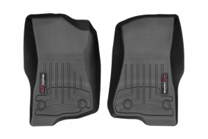 Jeep Wrangler 2018+ Πατακια Μπροστινα Μαυρα 2ΤΕΜ Weathertech