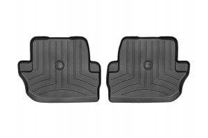 Jeep Wrangler 2018+ Πατακια Οπισθια Μαυρα 2ΤΕΜ Weathertech