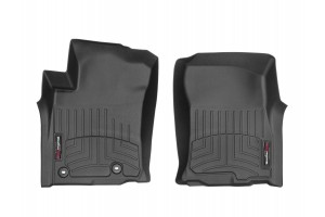 Toyota Land Cruiser 2017-2021 Πατακια Μπροστινα Μαυρα 2ΤΕΜ Weathertech