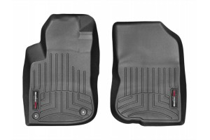Peugeot 208 2012-2019 /PEUGEOT 2008 2013-2019 Πατακια Μπροστινα Μαυρα 2ΤΕΜ Weathertech