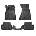 Race Axion - Πατάκια Για Audi A4 (B8) 2007-2015 4πορτο/5πορτο Λάστιχο Σκαφάκια Προστατευτικά Με Κουμπώματα Για Επιβατικά Αυτοκίνητα - 5 τεμ. (5030045/ST)