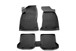 Race Axion - Πατάκια Για Audi A4 (B5) 1994-2001 4πορτο/5πορτο Λάστιχο Σκαφάκια Προστατευτικά Με Κουμπώματα Για Επιβατικά Αυτοκίνητα - 5 τεμ. (5030095/ST)