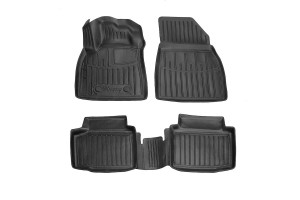 Race Axion - Πατάκια Για Dacia Duster Iii (P1310) 2024> 5πορτο Λάστιχο Σκαφάκια Προστατευτικά Με Κουμπώματα Υλικό Λάστιχο Για Επιβατικά Αυτοκίνητα - 4 τεμ. (5018444/ST)