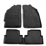Race Axion - Πατάκια Για Chevrolet Spark (M300) & Daewoo Matiz (M300) 2009-2015 5πορτο Λάστιχο Σκαφάκια Προστατευτικά Χωρίς Κουμπώματα Για Επιβατικά Αυτοκίνητα - 5 τεμ. (5045015/ST)