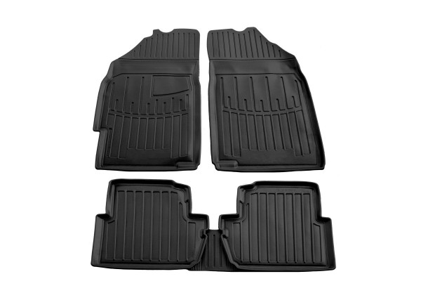 Race Axion - Πατάκια Για Chevrolet Spark (M300) & Daewoo Matiz (M300) 2009-2015 5πορτο Λάστιχο Σκαφάκια Προστατευτικά Χωρίς Κουμπώματα Για Επιβατικά Αυτοκίνητα - 5 τεμ. (5045015/ST)