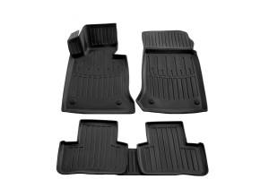 Race Axion - Πατάκια Τύπου Σκαφάκια Για Mercedes-Benz GLK-Class (X204) 2008-2015 5πορτο Λάστιχο Σκαφάκια Προστατευτικά Με Κουμπώματα Υλικό Λάστιχο Για Επιβατικά Αυτοκίνητα - 5 τεμ. (5012035/ST)