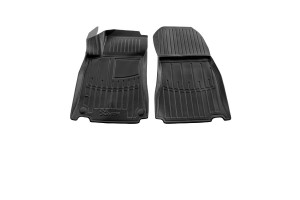 Race Axion - Πατάκια Τύπου Σκαφάκια Για Mercedes-Benz A-Class (W177) 2018> 5πορτο Λάστιχο Σκαφάκια Προστατευτικά Με Κουμπώματα Υλικό Λάστιχο Για Επιβατικά Αυτοκίνητα - 2 τεμ. (5012242/ST)