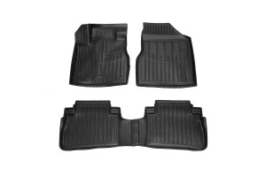 Race Axion - Πατάκια Τύπου Σκαφάκια Για Nissan Murano (Z51) 2008-2014 5πορτο Λάστιχο Σκαφάκια Προστατευτικά Με Κουμπώματα Υλικό Λάστιχο Για Επιβατικά Αυτοκίνητα - 4 τεμ. (5014324/ST)