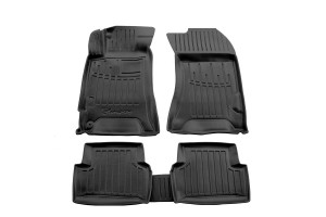 Race Axion - Πατάκια Για Subaru Forester (SG) 2002-2008 5πορτο Λάστιχο Σκαφάκια Προστατευτικά Με Κουμπώματα Για Επιβατικά Αυτοκίνητα - 5 τεμ. (5029045/ST)