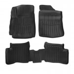 Race Axion - Πατάκια Για Toyota Yaris I (P1) 1999-2006 3πορτο / 5πορτο Λάστιχο Σκαφάκια Με Κουμπώματα Για Επιβατικά Αυτοκίνητα - 4 τεμ. (5022584/ST)