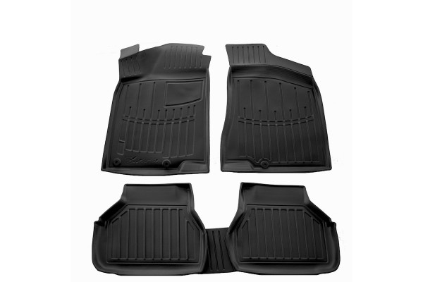 Race Axion - Πατάκια Για Vw Passat (B4) 1993-1996 4πορτο/5πορτο Λάστιχο Σκαφάκια Προστατευτικά Με Κουμπώματα Για Επιβατικά Αυτοκίνητα - 5 τεμ. (5024265/ST)