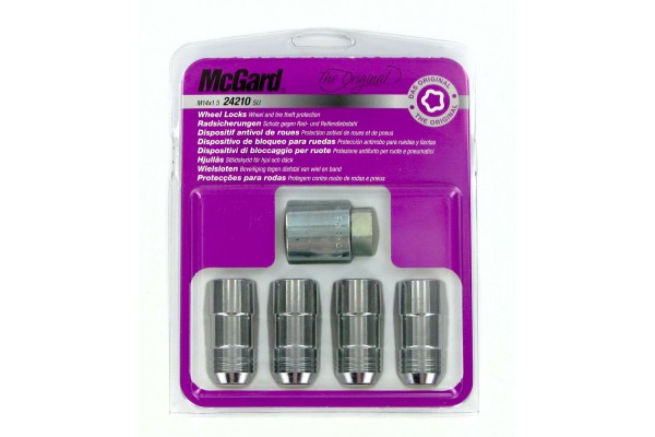 Lampa - Παξιμάδια Ασφαλείας 14x1.5 Κωνικά Τύπου F250 Μήκος 50mm 22 Για Τροχούς Αυτοκινήτου – 1 Σετ (L.MG24210SU)