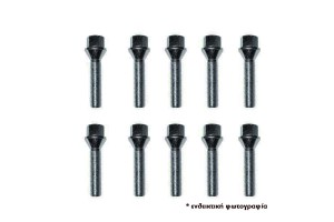Μπουλονια Σφαιρικα 14x1,50 40mm (17) Μαυραsimoni Racing - 10 TEM.