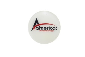 Americat Μονογραμμα Αυτοκολλητα Ζαντων 5 Cm ΛΕΥΚΟ/ΚΟΚΚΙΝΟ/ΜΑΥΡΟ Σμαλτου - 4 ΤΕΜ.