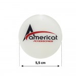 Americat Μονογραμμα Αυτοκολλητα Ζαντων 5,5 Cm ΛΕΥΚΟ/ΚΟΚΚΙΝΟ/ΜΑΥΡΟ Σμαλτου - 4 ΤΕΜ.