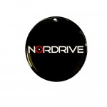 Nordrive Αυτοκολλητα Ζαντων 6,7 Cm ΛΕΥΚΟ/ΜAYΡO/KOKKINO Σμαλτου - 4 ΤΕΜ.