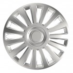 Τασι 14" Hubcap Luxury Ασημι Με Διαμετρο Για Σημα 6,5cm Σετ Σε ΚΟΥΤΙ- 4 ΤΕΜ.