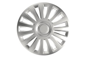 Τασι 14" Hubcap Luxury Ασημι Με Διαμετρο Για Σημα 6,5cm Σετ Σε ΚΟΥΤΙ- 4 ΤΕΜ.
