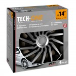 Lampa - Τάσια Tokyo Silver/Black 14'' Tech-One Σε Μαύρο/Ασημί Χρώμα Για Σιδερένιες Ζάντες Αυτοκινήτου Από Abs - Σετ 4 Τεμ. (L3146.1) Lampa - Τάσια Tokyo Silver/Black 14'' Tech-One Σε Μαύρο/Ασημί Χρώμα Για Σιδερένιες Ζάντες Αυτοκινήτου Από Abs - Σετ 4 Τεμ. (L3146.1)