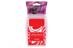 Αρωματικο Αυτοκινητου Κρεμαστο Με Αρωμα Τσιχλοφουσκα (JUICY Bubble GUM) Aqua - 1 TEM.