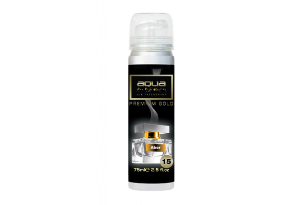 Αρωματικο Αυτοκινητου Σε Σπρει (SPRAY)ΜΕ Αρωμα Aber Premium Gold Series 75ml Aqua - 1 TEM.